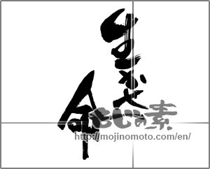 Japanese calligraphy "生かせ命" [28603]