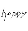 happy（素材番号:2580）