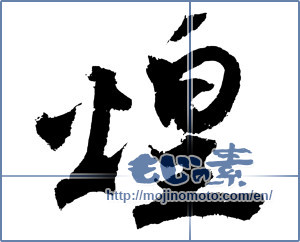 Japanese calligraphy "煌 (Gleam)" [4186]
