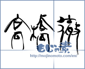 Japanese calligraphy "高橋 徹" [9720]